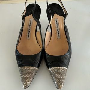 Manolo Blahnik kitten heels